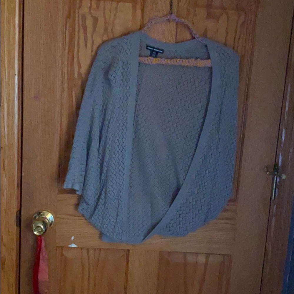 Short sleeve cardigan